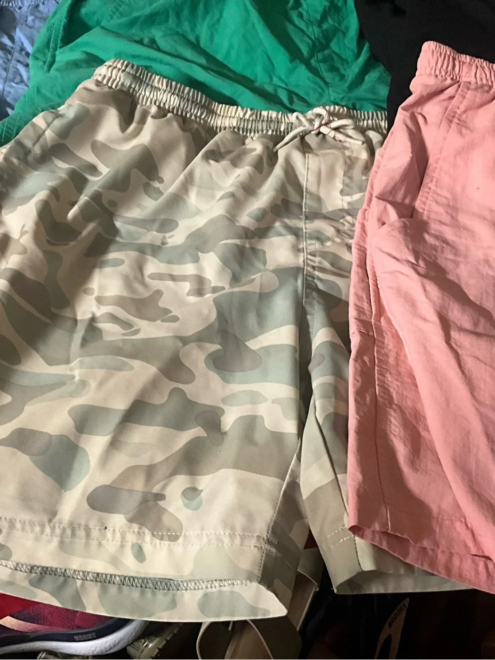 6 piece lot men’s large Columbia bathing suits - Picture 2 of 12